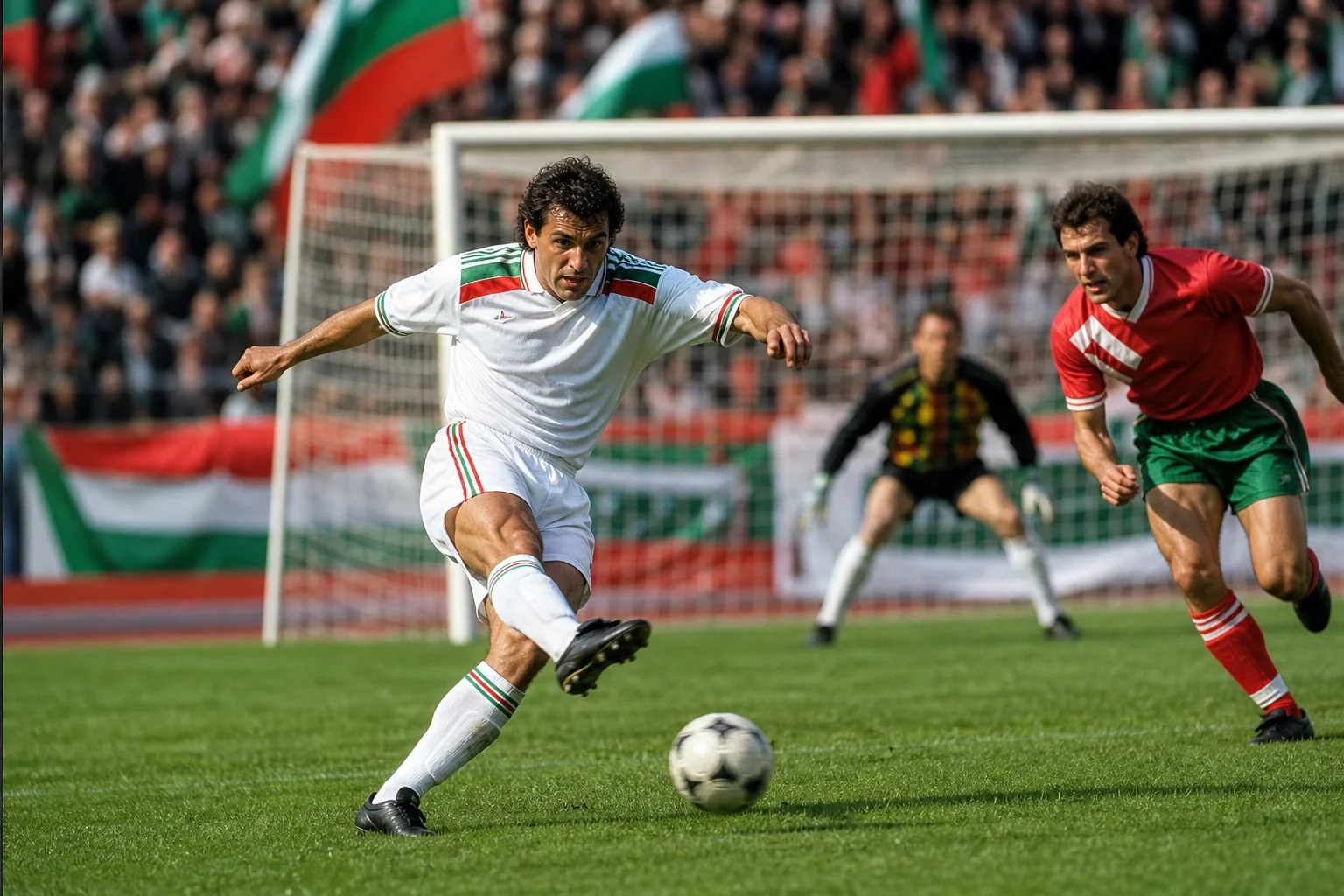 Editorial football scene connected to Bulgaria's recent national-team history