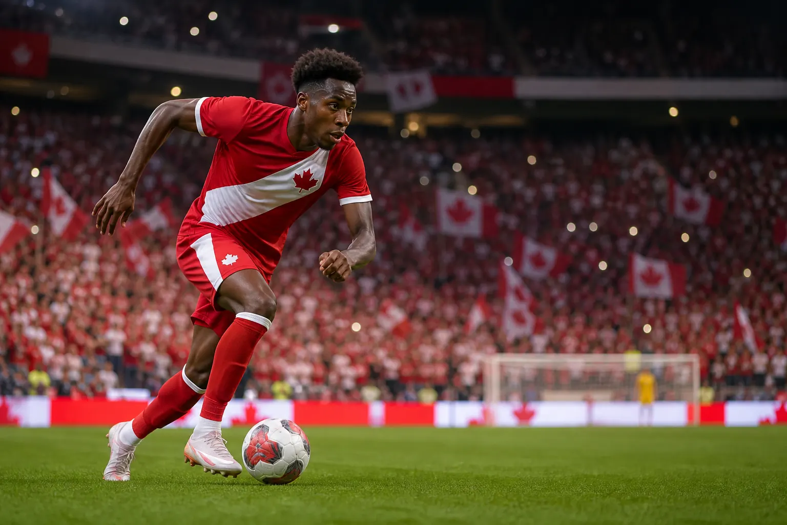Editorial football scene connected to Canada's recent national-team history