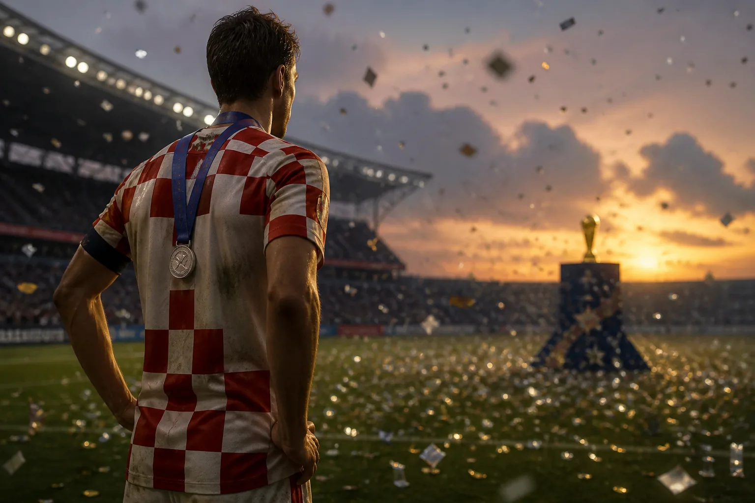 Editorial scene from Croatia's tournament story