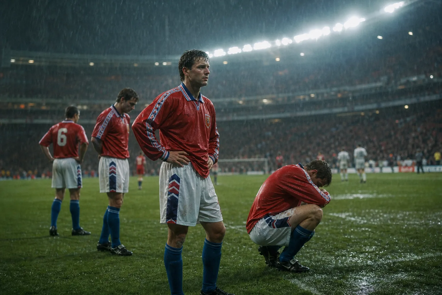 Editorial scene illustrating Czech Republic's football context