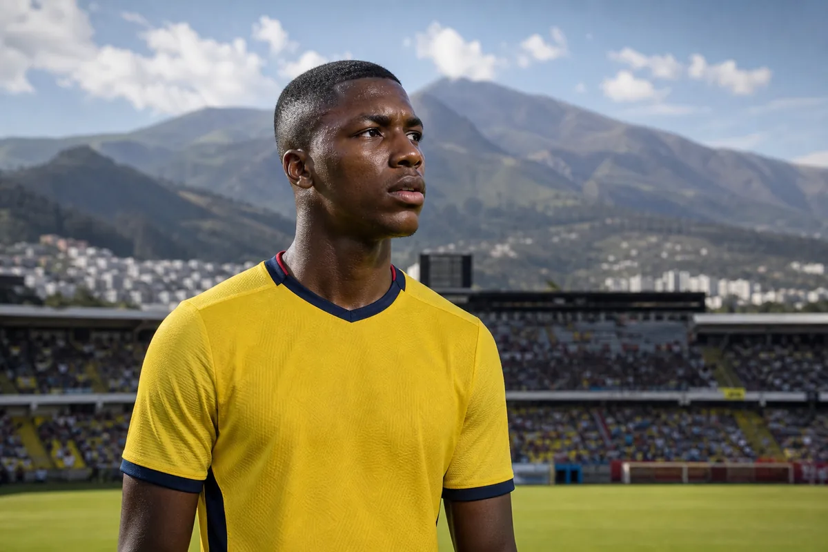 Editorial football scene connected to Ecuador's recent national-team history