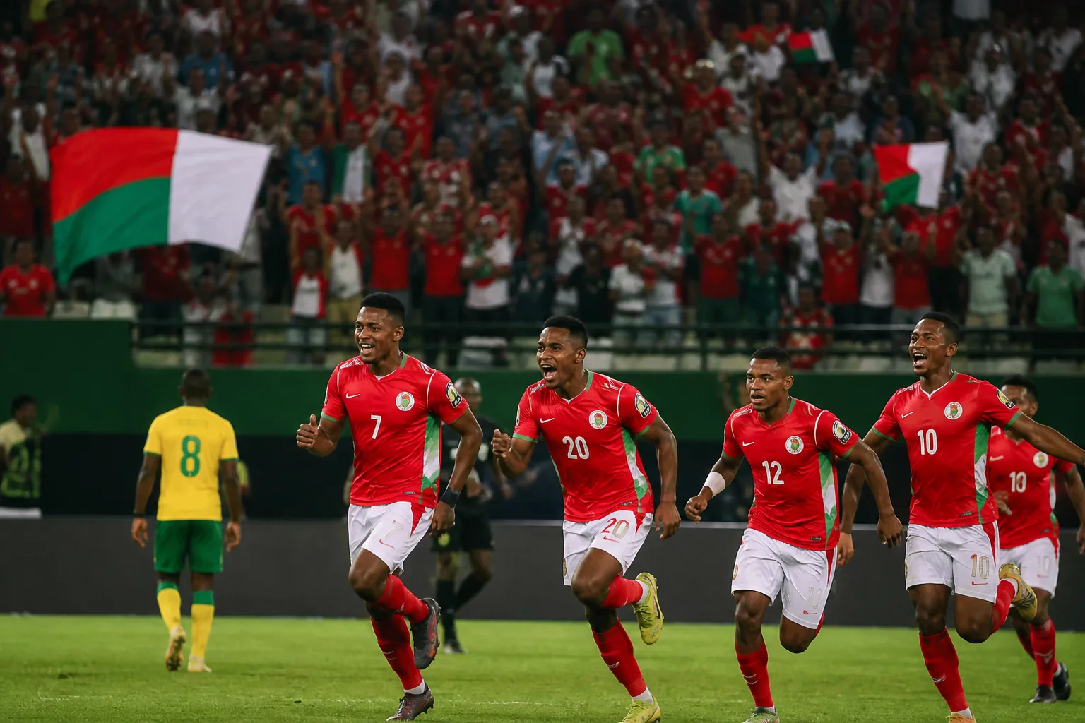 Madagascar making its historic AFCON 2019 debut before passionate supporters