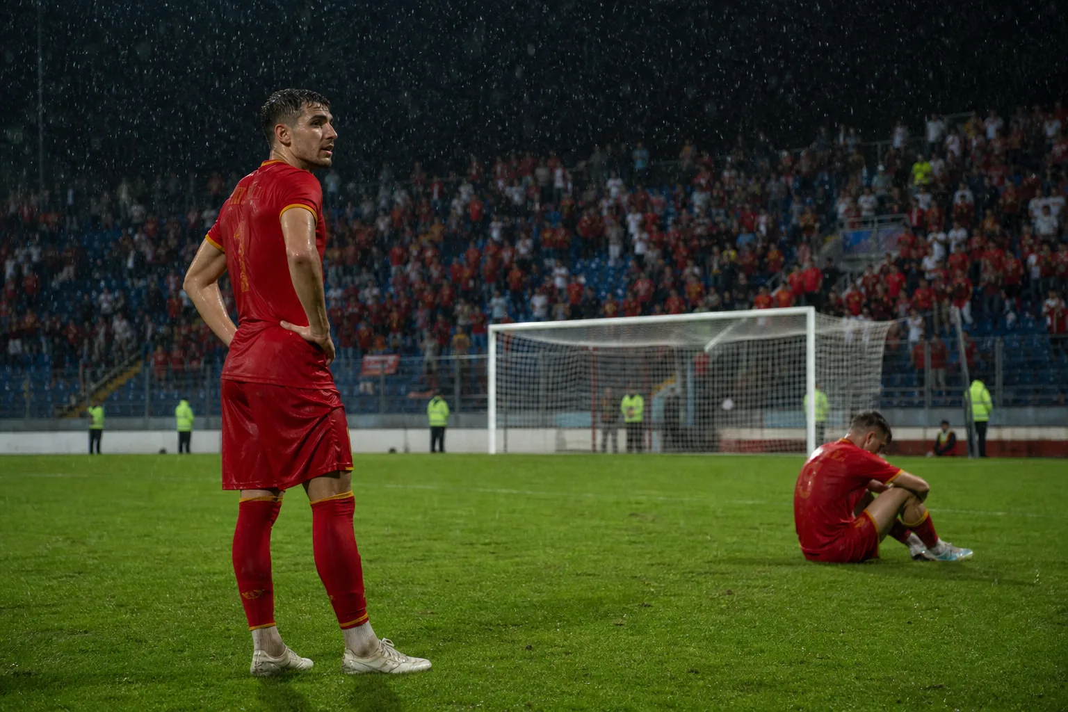 Editorial scene from Montenegro's tournament story