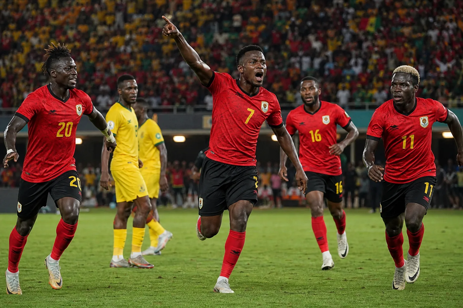 Mozambique making a historic AFCON appearance before passionate African supporters