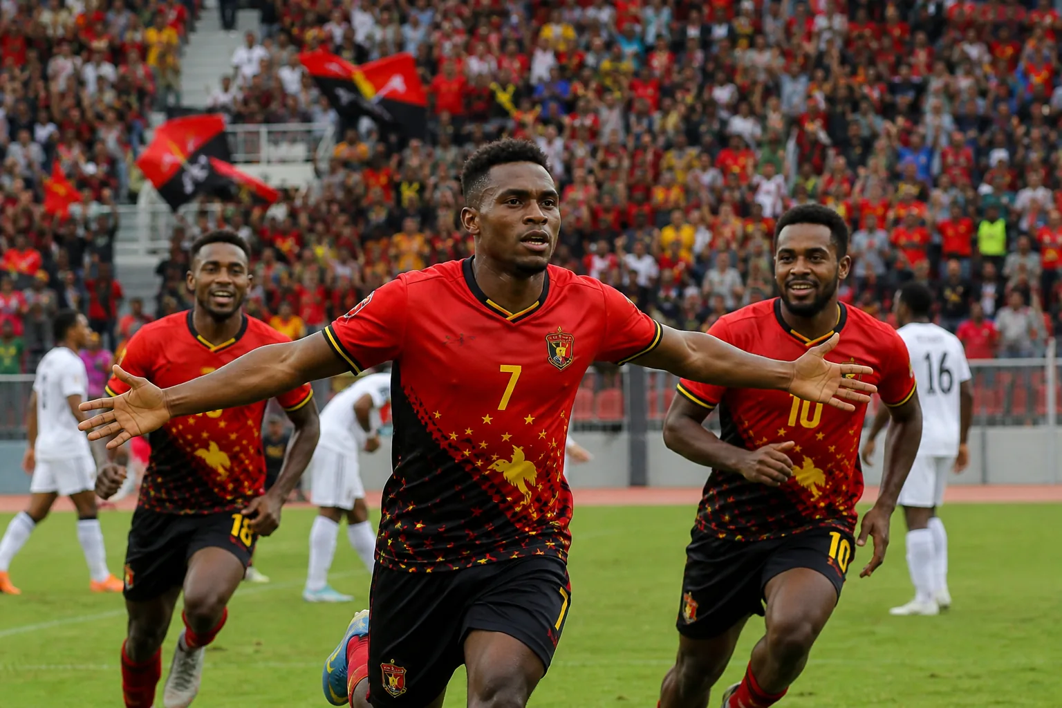 Papua New Guinea making a historic OFC Nations Cup appearance before passionate Pacific supporters