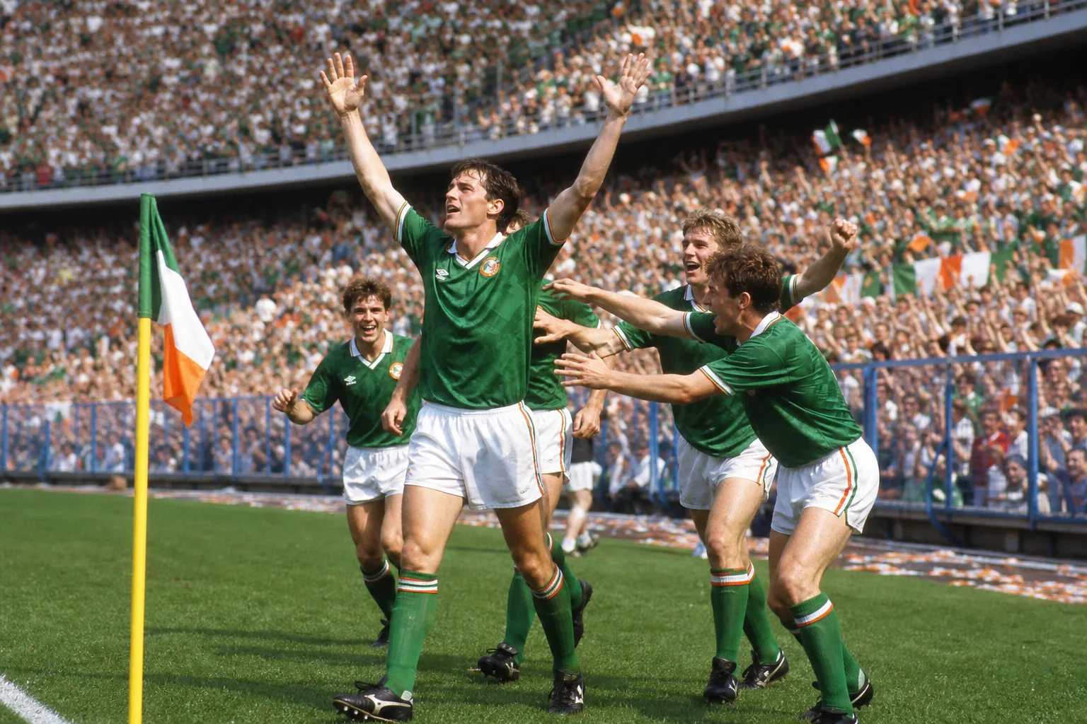 Editorial scene illustrating Republic of Ireland's football context