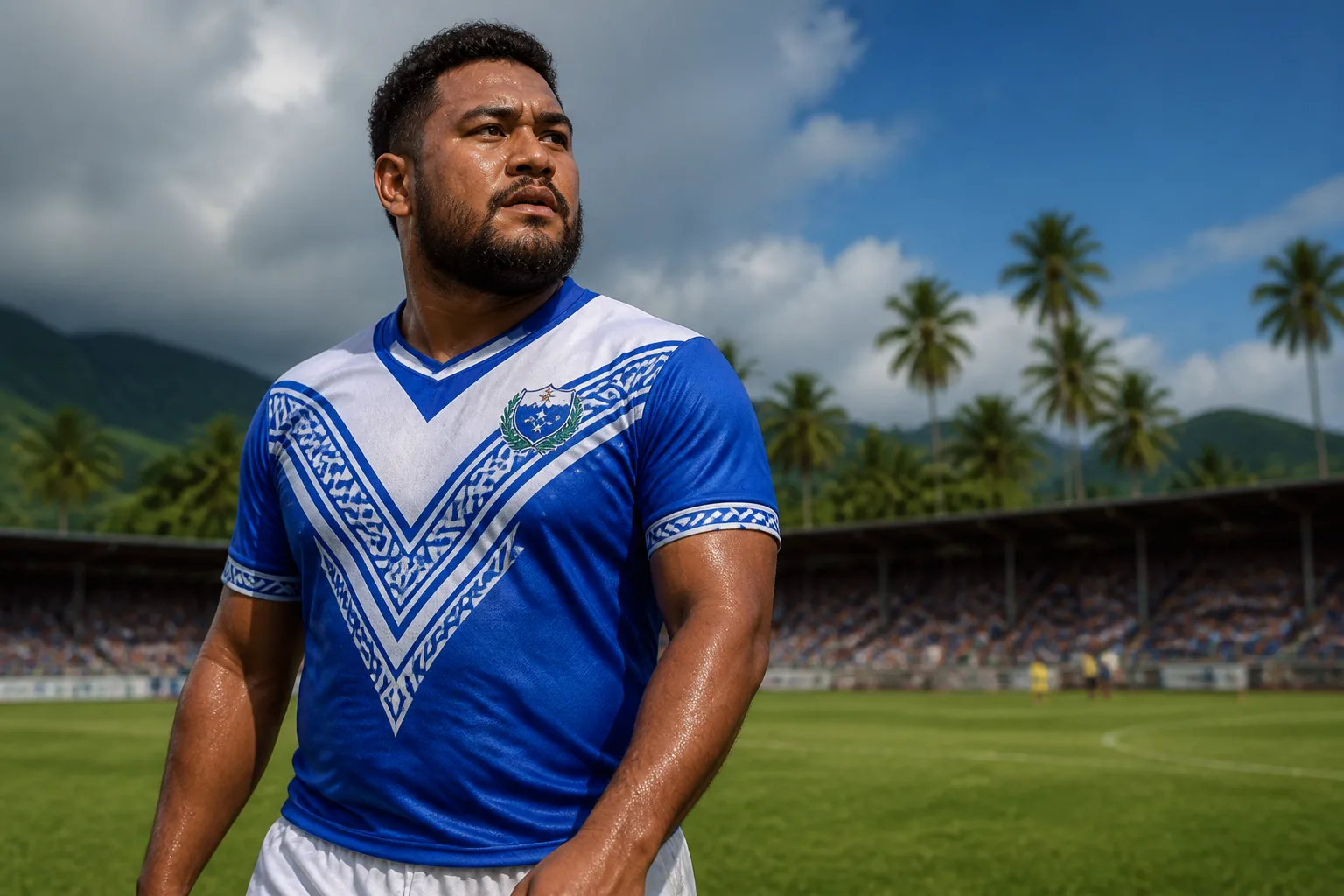 Next generation of Samoan footballers training at a Pacific island youth academy