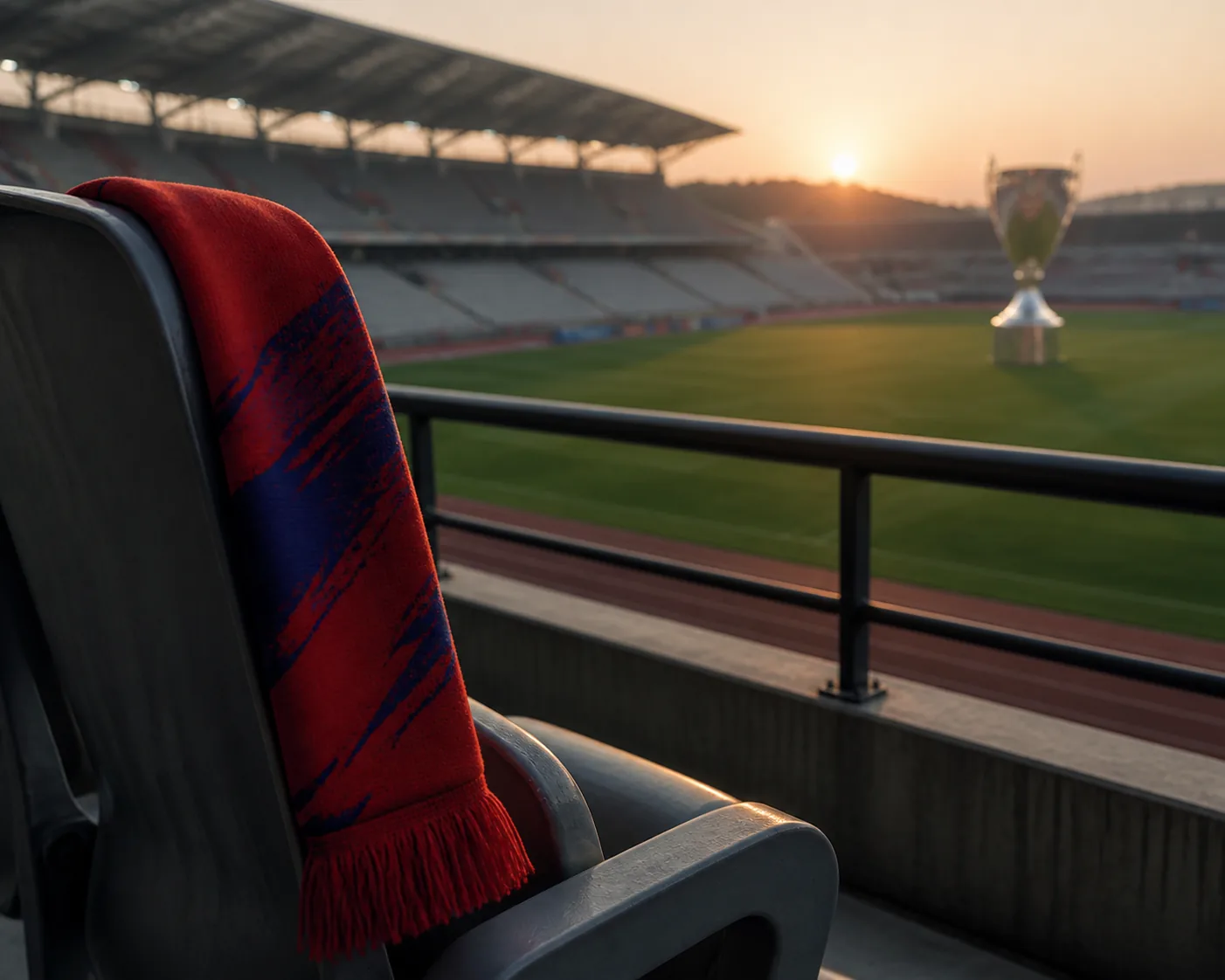 A vintage stadium scene recalling South Korea's first Asian Cup triumph