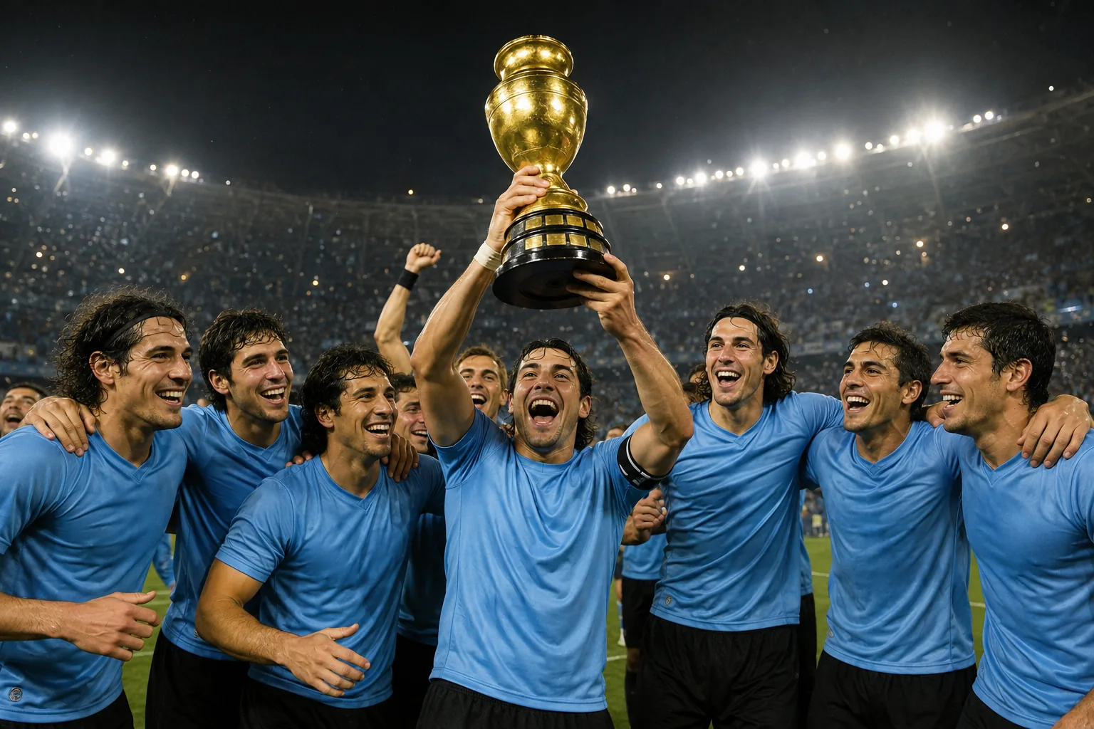 Editorial scene from Uruguay's tournament story