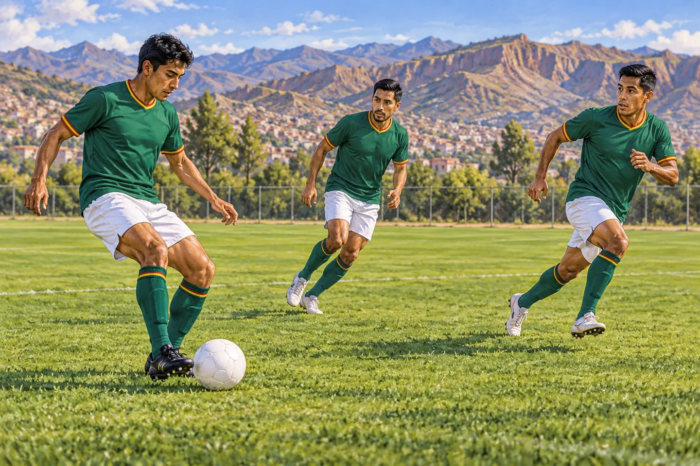 Editorial football scene connected to Bolivia's recent national-team history