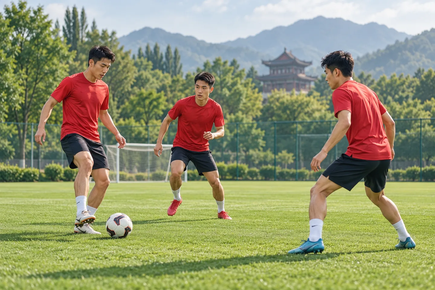 Editorial football scene connected to China PR's recent national-team history