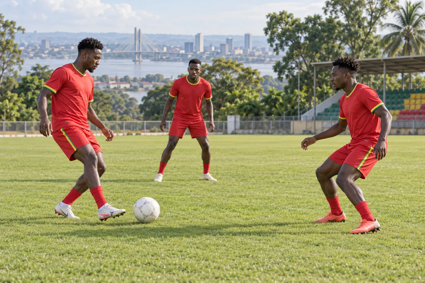 Editorial football scene connected to Congo's recent national-team history
