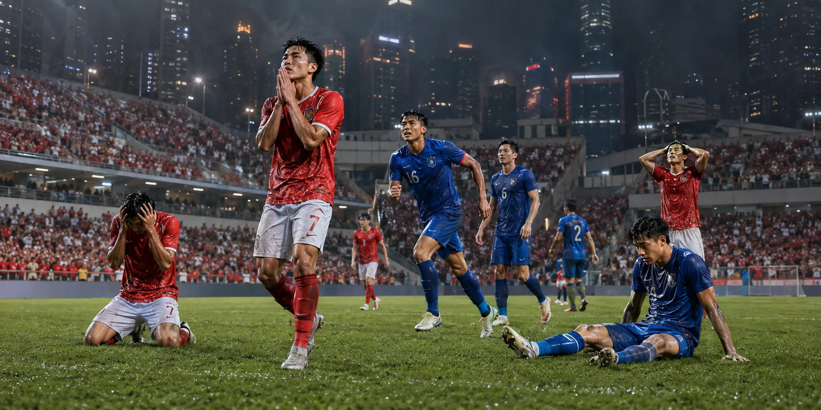 Conceptual Hong Kong Asian Cup qualifying match