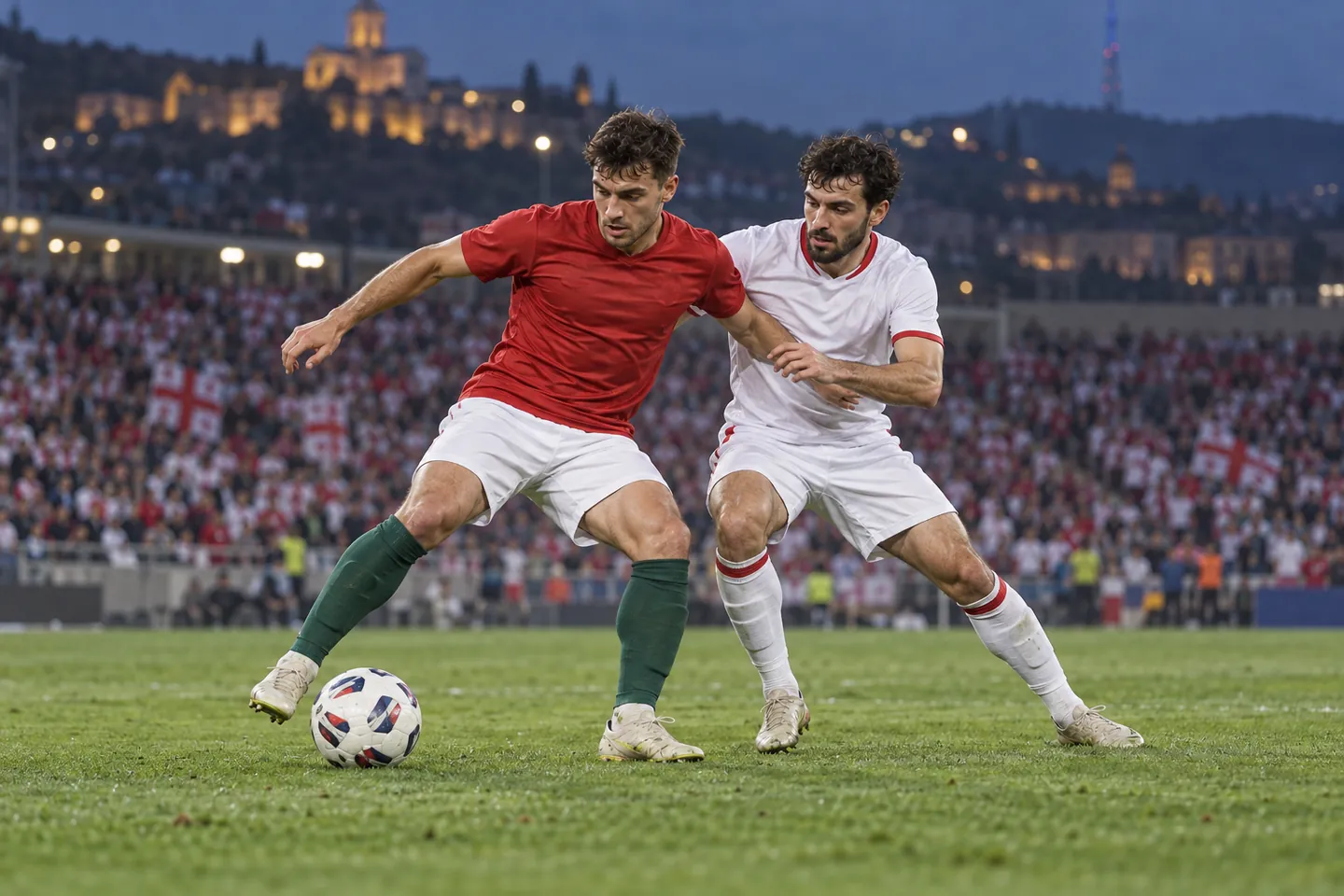 Editorial football scene connected to Hungary's recent national-team history