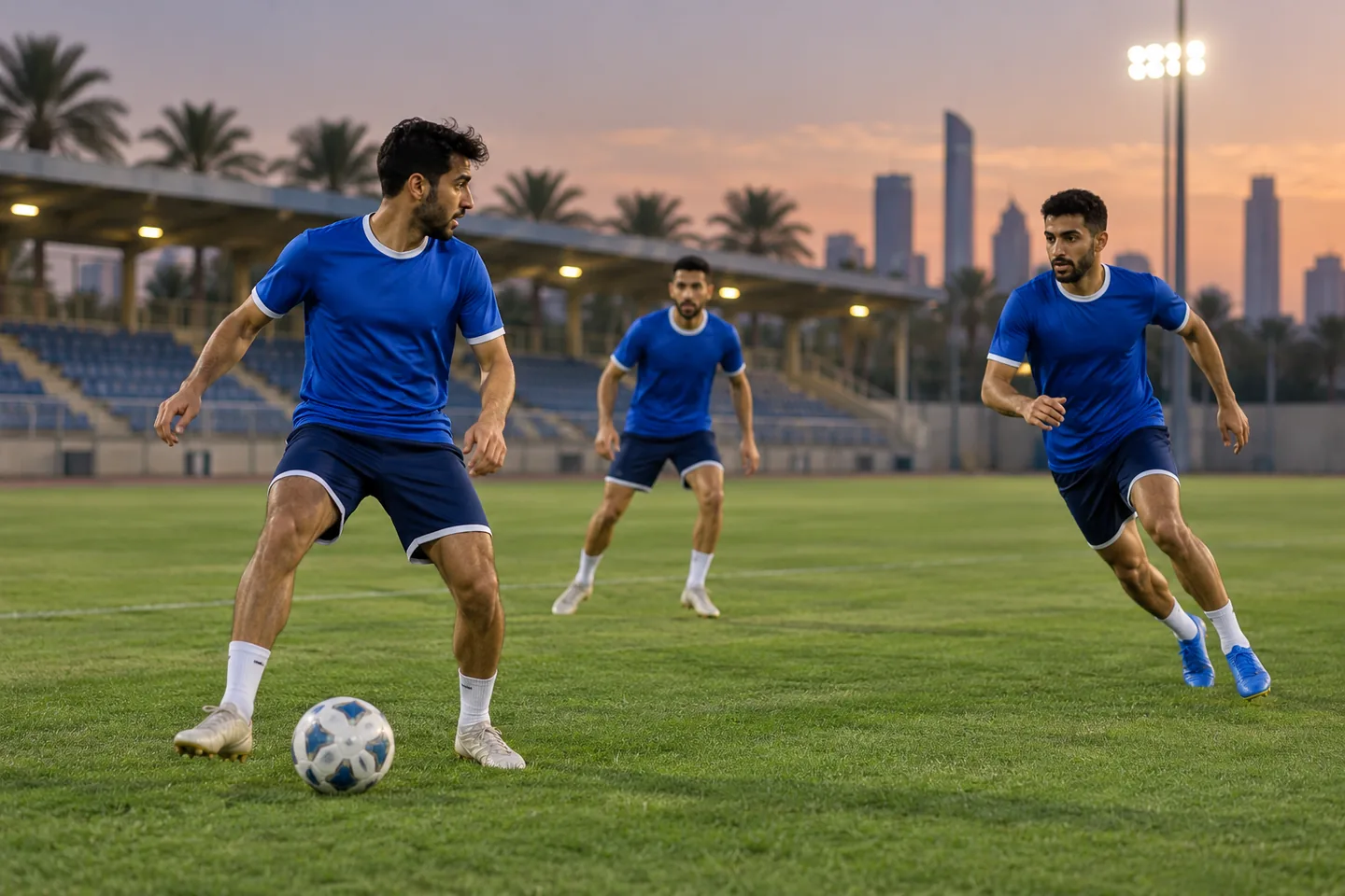 Editorial football scene connected to Kuwait's recent national-team history
