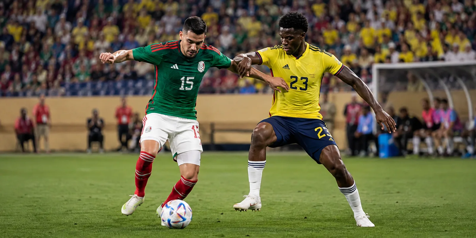 Conceptual Mexico and Colombia friendly preview