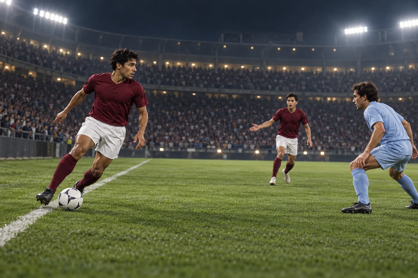 Editorial football scene connected to Venezuela's recent national-team history